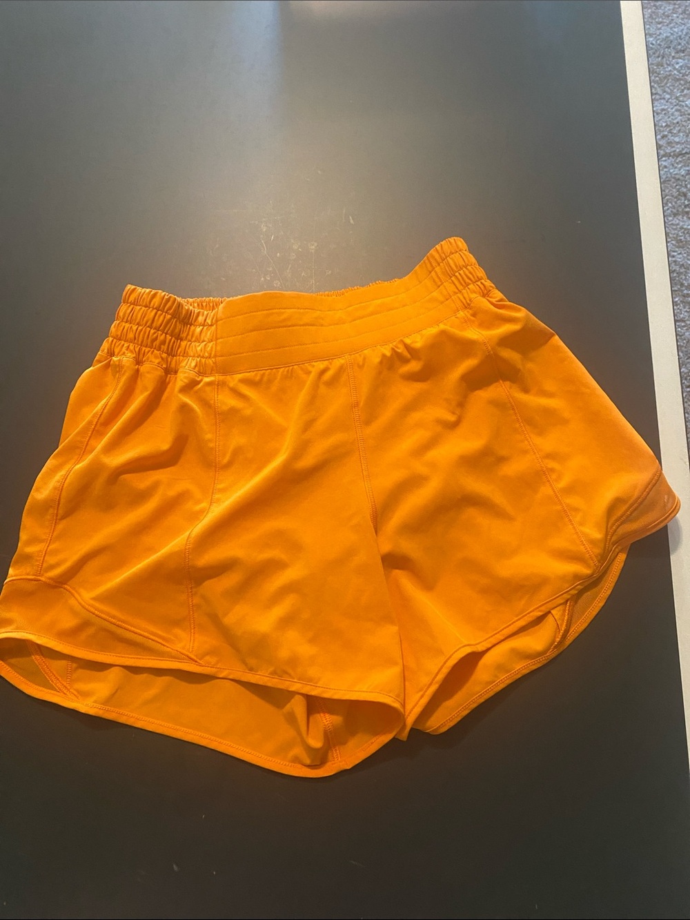 lululemon athletica Women's Orange Running Shorts